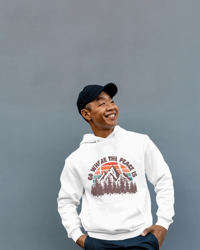 Printed Men Premium Fleece Hoodie For Men, Hoodie For Adventure,Mountain